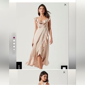 Show me your Mumu Samantha Wrap Ruffle Dress